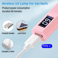 Load image into Gallery viewer, Convenient Handheld Nail Dryer Lamp