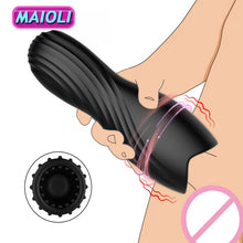 Load image into Gallery viewer, Penis Delay Trainer Vibrator Male Masturbator
