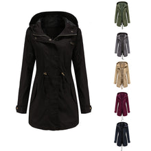 Load image into Gallery viewer, New Cotton Hooded Windbreaker