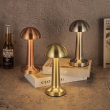 Load image into Gallery viewer, Modern USB Rechargeable Touch Wrought Iron Dumbbell Table Lamp