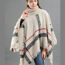 Load image into Gallery viewer, Knitted Poncho Luxury Warm Capes