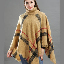 Load image into Gallery viewer, Knitted Poncho Luxury Warm Capes