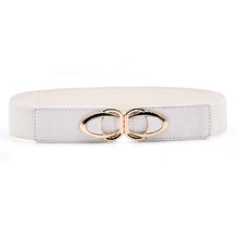 Load image into Gallery viewer, PU Leather Elastic Wide Belt for Women