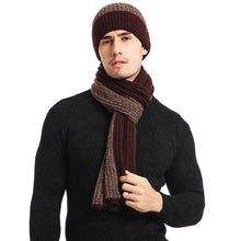 Load image into Gallery viewer, 3 Pieces Winter Warm Knit Set Comfortable Winter Knit Set