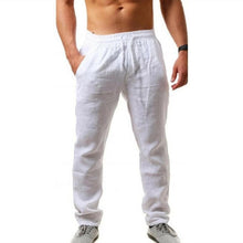 Load image into Gallery viewer, Summer Breathable Cotton And Linen Loose Casual Trousers