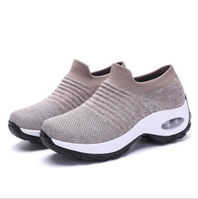 Load image into Gallery viewer, Breathable Wedge Slip-On Shoes