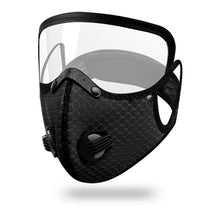 Load image into Gallery viewer, 5 Pack Cycling Protective Dust Filter Face Masks (removable protective lens)