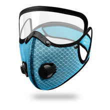 Load image into Gallery viewer, 5 Pack Cycling Protective Dust Filter Face Masks (removable protective lens)