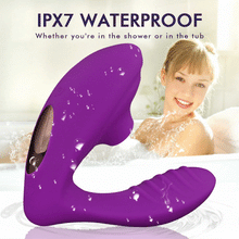 Load image into Gallery viewer, Clitoris Sucker Vibrator Wearable G Spot Dildo Massager for Women