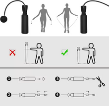 Load image into Gallery viewer, Cordless Skipping Rope