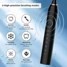 Load image into Gallery viewer, Electric Ultrasonic Toothbrush
