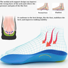 Load image into Gallery viewer, Orthotic Arch Support Shoe Insoles