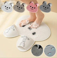 Load image into Gallery viewer, Shower Foot Scrubber Mat