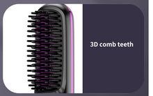 Load image into Gallery viewer, Wireless USB Charging Hair Straightener Hair Brush