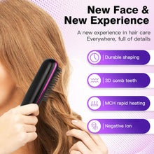 Load image into Gallery viewer, Wireless USB Charging Hair Straightener Hair Brush