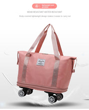 Load image into Gallery viewer, Expandable Foldable Luggage Bags For Travel With Removable Wheels