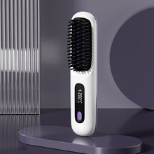 Load image into Gallery viewer, Wireless USB Charging Hair Straightener Hair Brush