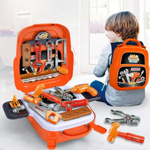 Load image into Gallery viewer, Backpack for Tiny Craftsmen ages 3+