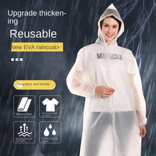 Load image into Gallery viewer, High Quality EVA Unisex Raincoat Thickened Raincoat