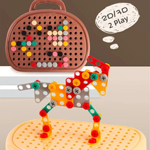 Load image into Gallery viewer, Toolbox for Tiny Craftsman ages 3+