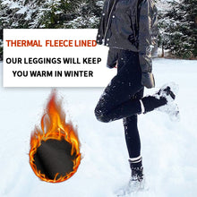 Load image into Gallery viewer, Fleece Lined Leggings with Pockets for Women