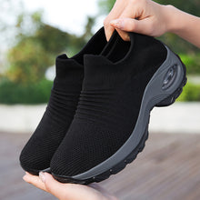 Load image into Gallery viewer, Breathable Wedge Slip-On Shoes