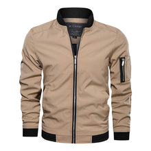 Load image into Gallery viewer, Fashion Men Jacket Bomber Jackets Business Casual Streetwear