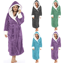 Load image into Gallery viewer, Women's Long Bathrobes And Nightgowns