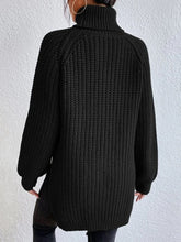Load image into Gallery viewer, Mid-length Turtleneck Sweater