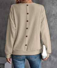 Load image into Gallery viewer, Autumn Women's Knitted Sweater with Open Shoulders Long Sleeve Crop Top