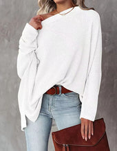 Load image into Gallery viewer, Off-Shoulder Waffle Knit Top