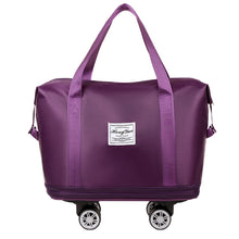 Load image into Gallery viewer, Expandable Foldable Luggage Bags For Travel With Removable Wheels