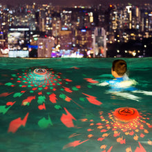 Load image into Gallery viewer, LED Waterproof Bathtub Pool Submersible Projection Light