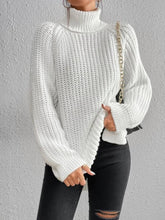 Load image into Gallery viewer, Mid-length Turtleneck Sweater