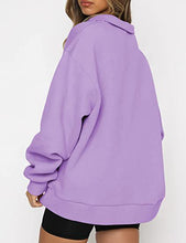 Load image into Gallery viewer, Fleece Half Zipper Pullover Long Sleeve