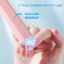 Load image into Gallery viewer, Convenient Handheld Nail Dryer Lamp