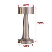 Load image into Gallery viewer, Modern USB Rechargeable Touch Wrought Iron Dumbbell Table Lamp