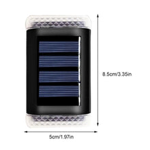 Load image into Gallery viewer, 2 Pcs Solar Wall Light Outdoor Waterproof Balcony Wall Lights