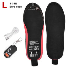 Load image into Gallery viewer, USB Electric Heated Shoe Insoles