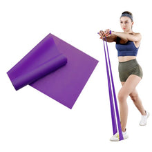Load image into Gallery viewer, 2 PCS Yoga Pilates Resistance Band Long Training Stretch Bands