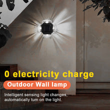 Load image into Gallery viewer, 4 PCS Waterproof LED Solar Wall Lamp Solar Powered