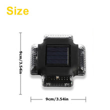 Load image into Gallery viewer, 4 PCS Waterproof LED Solar Wall Lamp Solar Powered