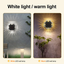 Load image into Gallery viewer, 4 PCS Waterproof LED Solar Wall Lamp Solar Powered