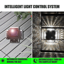 Load image into Gallery viewer, 4 PCS Waterproof LED Solar Wall Lamp Solar Powered