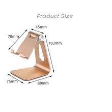 Load image into Gallery viewer, Universal Cell Phone Holder Desktop Mount Non-slip Mobile Phone Stand