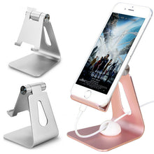 Load image into Gallery viewer, Universal Cell Phone Holder Desktop Mount Non-slip Mobile Phone Stand