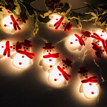 Load image into Gallery viewer, Snowman Christmas Tree LED Garland String Light