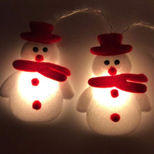 Load image into Gallery viewer, Snowman Christmas Tree LED Garland String Light
