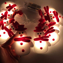 Load image into Gallery viewer, Snowman Christmas Tree LED Garland String Light