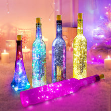 Load image into Gallery viewer, 8 PCS Birthday PartyWine Bottle Stopper Light